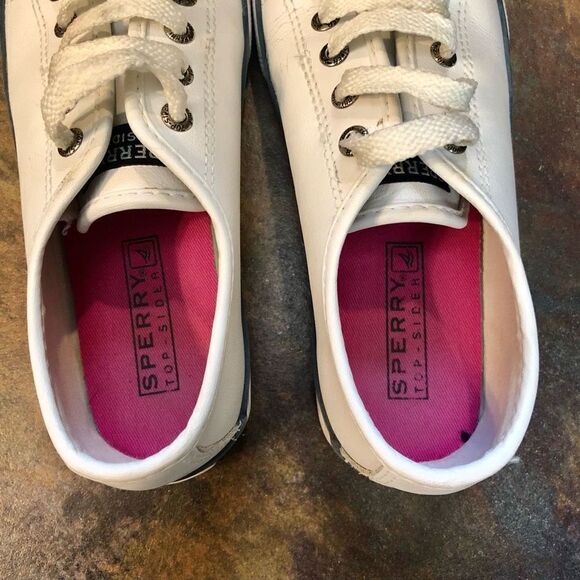 Sperry Women’s Slid-on Top Slider Seacoast White Size 1M - Picture 6 of 8